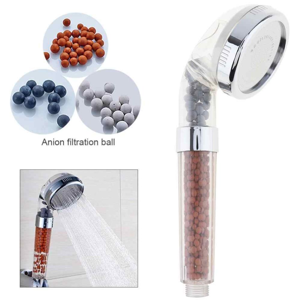 Hot Spa Healthy Shower Head Water Saving High Pressure Transparent ...