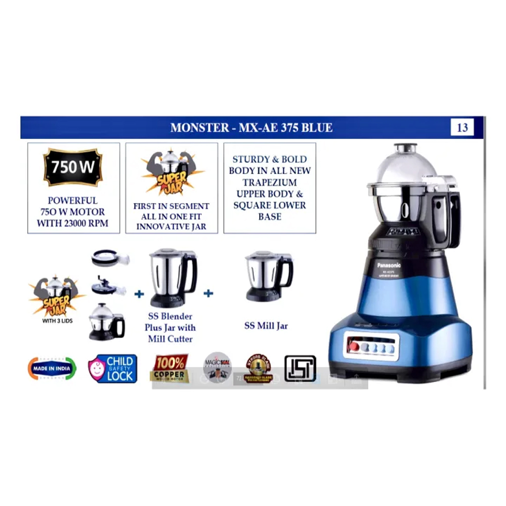 Mixer Grinders MX-AE365 - Panasonic Middle East