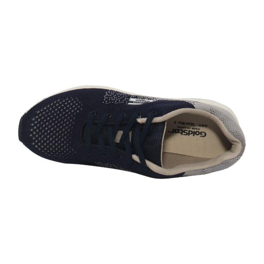 Starlite 02 Navy Goldstar Shoes For Men - Kinaun (किनौं) Online ...